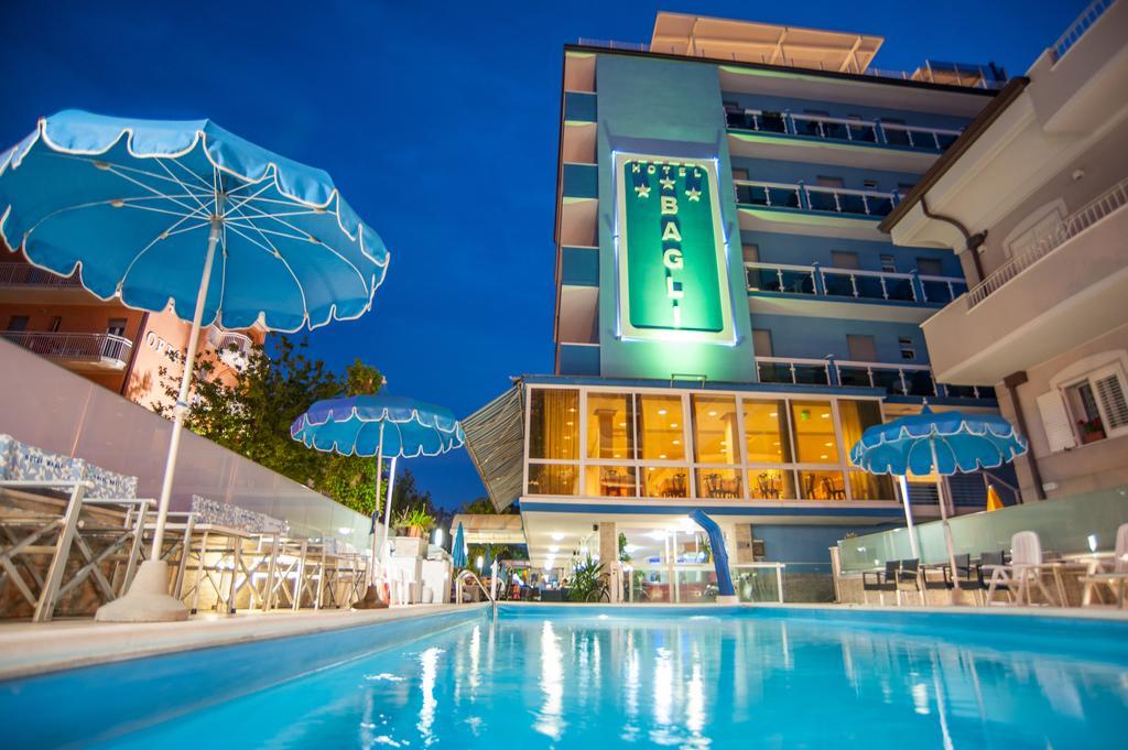Hotel Bagli 里米尼 外观 照片