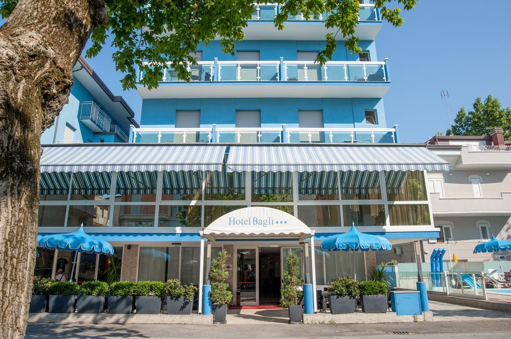 Hotel Bagli 里米尼 外观 照片